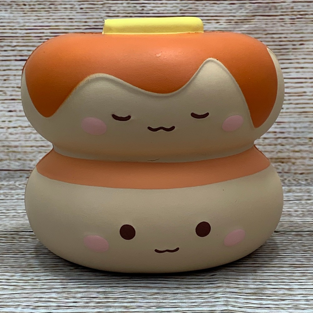 Smoko Souffle Pancake Squishy Stress Toy Pancake Stack Foodie‎ Fun Collectible
